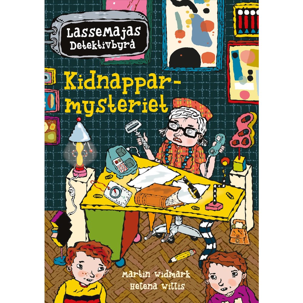 Martin Widmark Kidnapparmysteriet (inbunden)