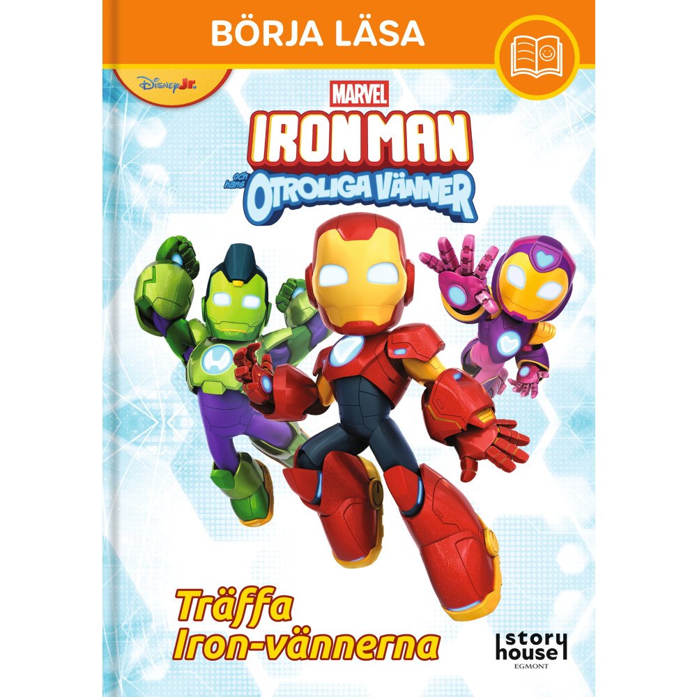 Egmont Story House Iron Man och hans otroliga vänner (bok, kartonnage)