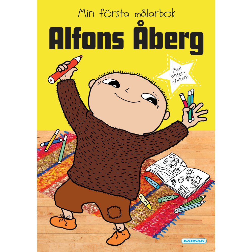 Egmont Story House Alfons Åberg Min första målarbok (häftad)
