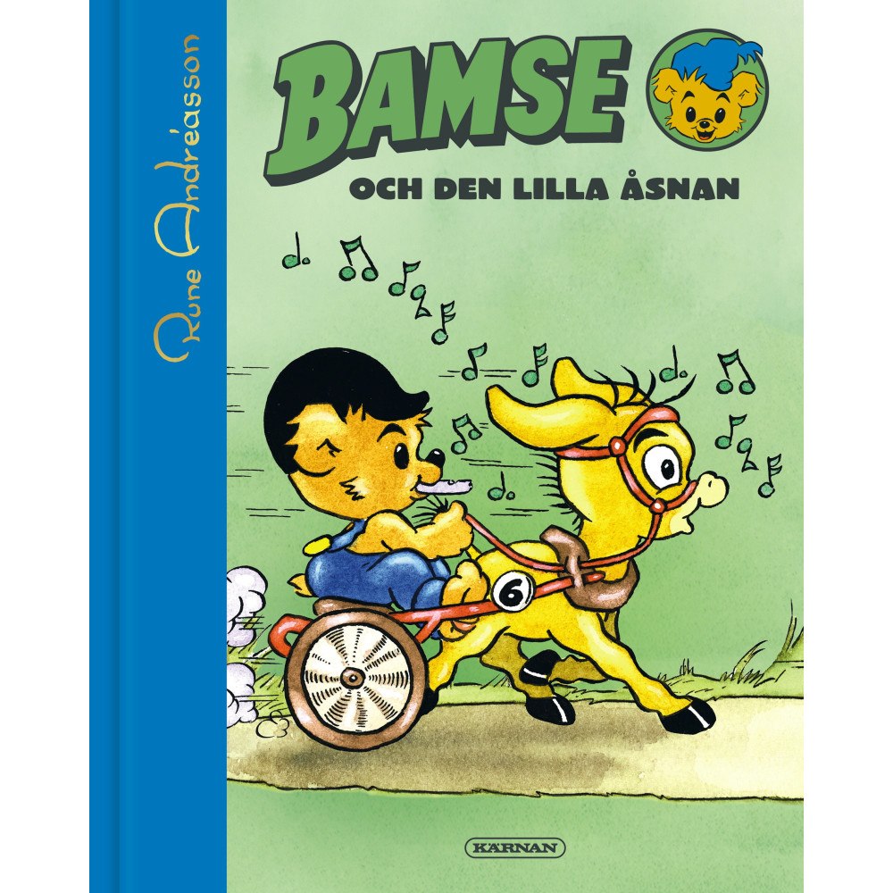 Rune Andreasson Bamse och den lilla åsnan (bok, kartonnage)