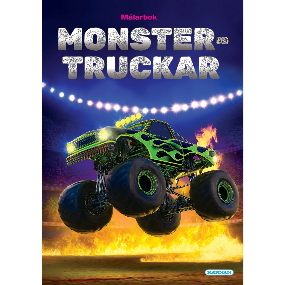 Egmont Story House Målarbok Monstertruckar (häftad)