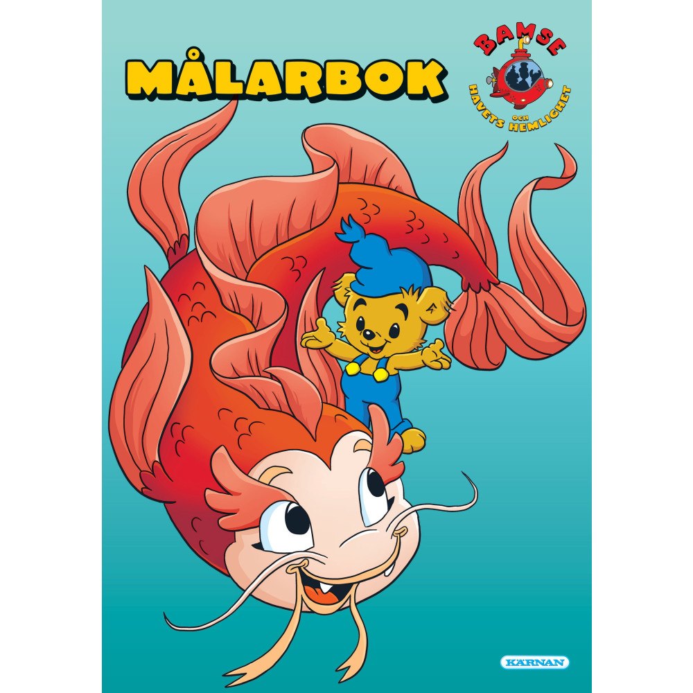 Egmont Story House Målarbok. Bamse och havets hemlighet (häftad)