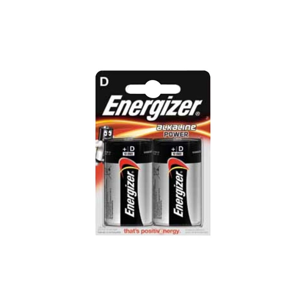 ENERGIZER Energizer Alkaline Power batteri - 2 x D - alkaliskt