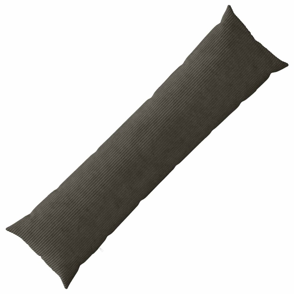 vidaXL Kuddöverdrag HEERLEN Antracit 40 x 145 cm manchester