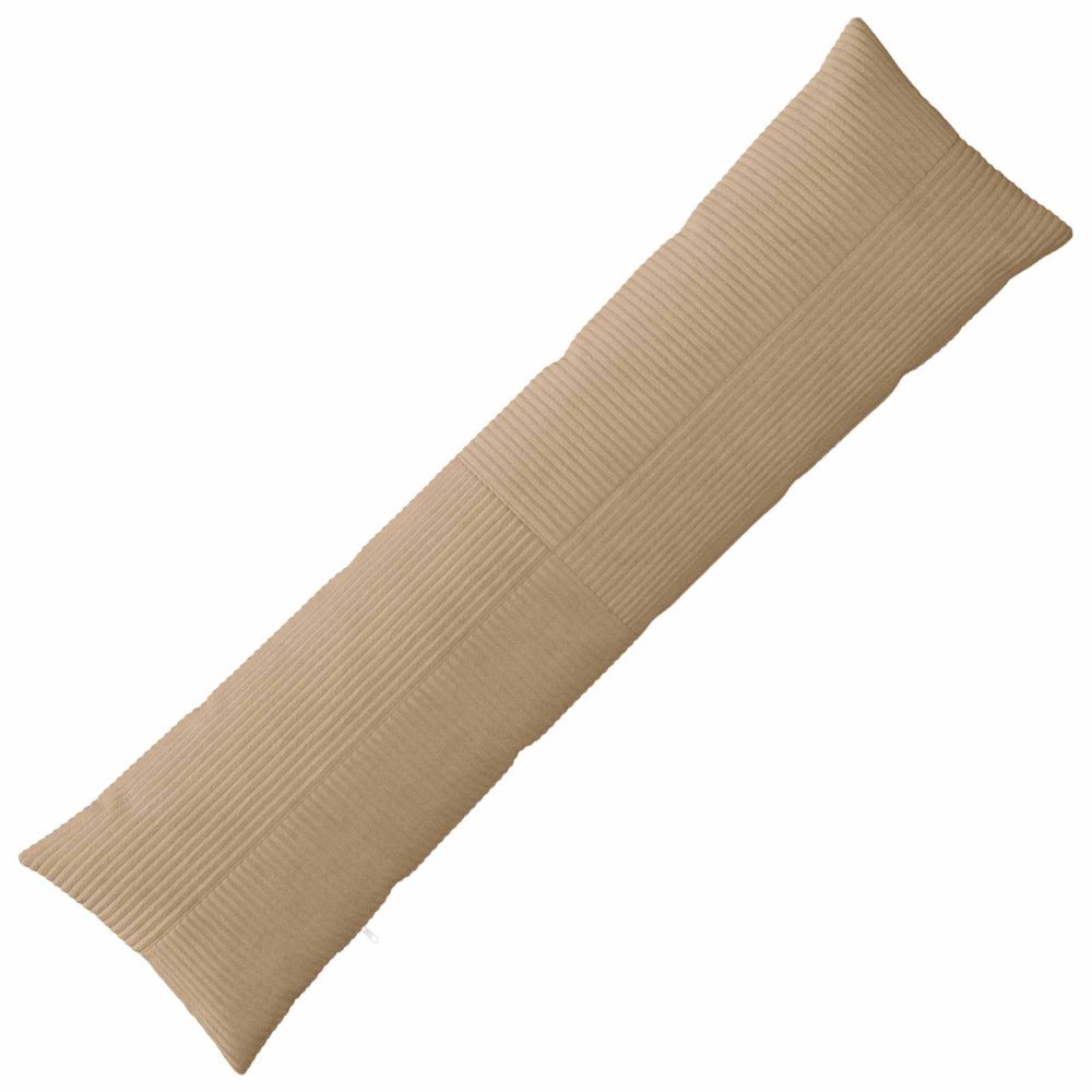vidaXL Kuddöverdrag ALMELO Brun 40 x 145 cm manchester