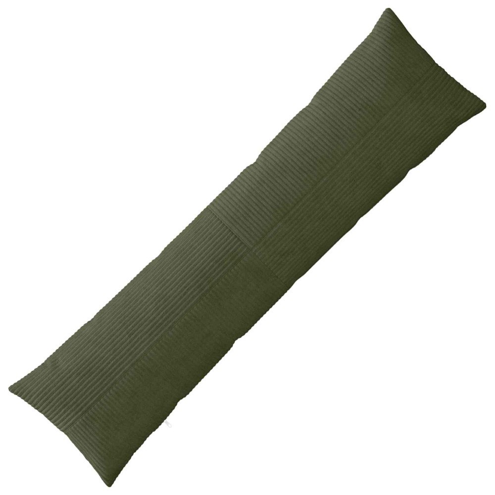 vidaXL Kuddöverdrag ALMELO Grön 40 x 145 cm manchester