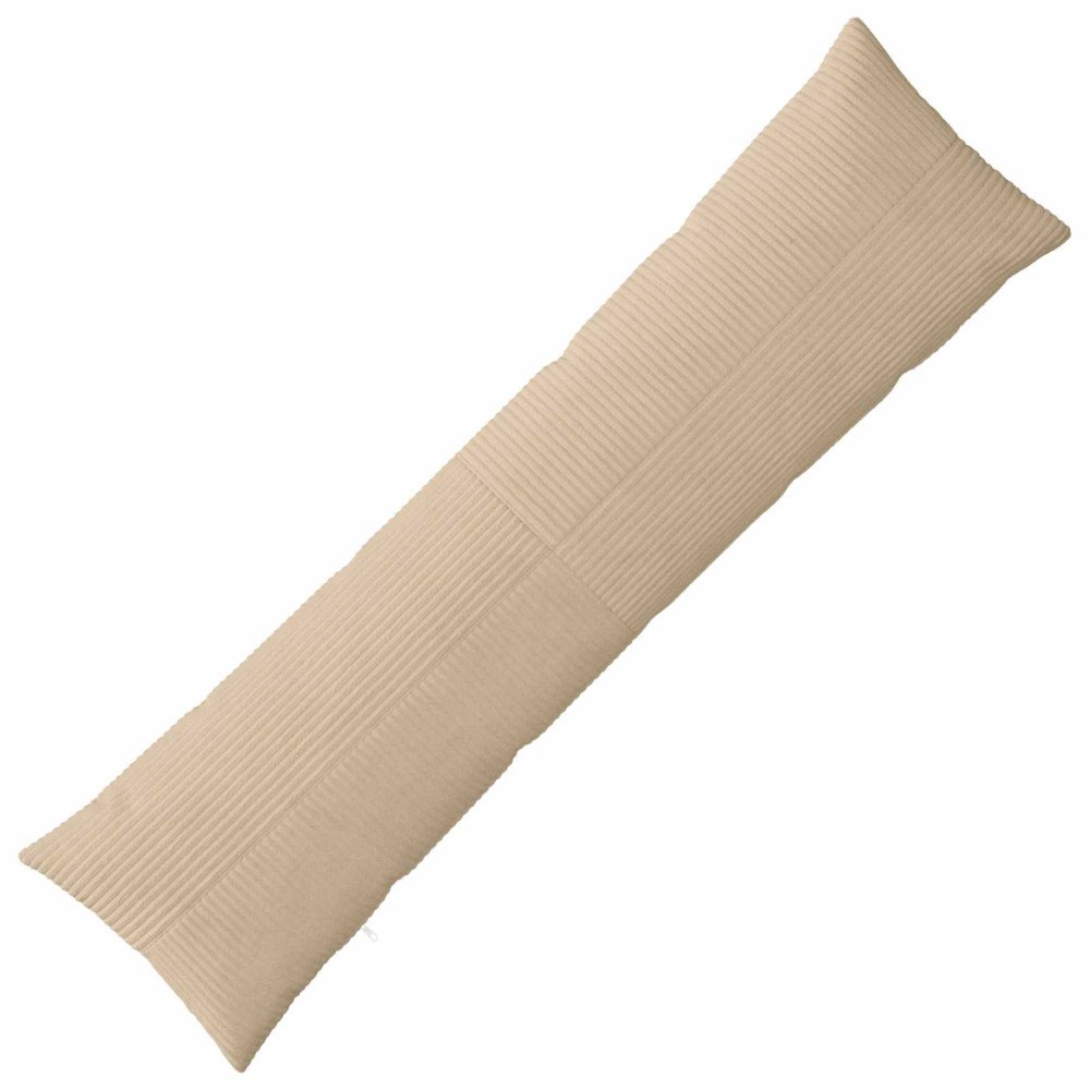 vidaXL Kuddöverdrag ALMELO Taupe 40 x 145 cm manchester