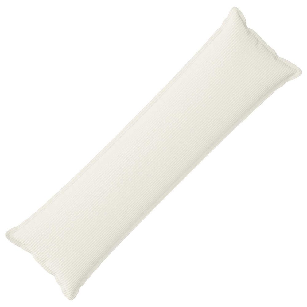 vidaXL Kuddöverdrag HOUTEN Gräddvit 40 x 145 cm manchester