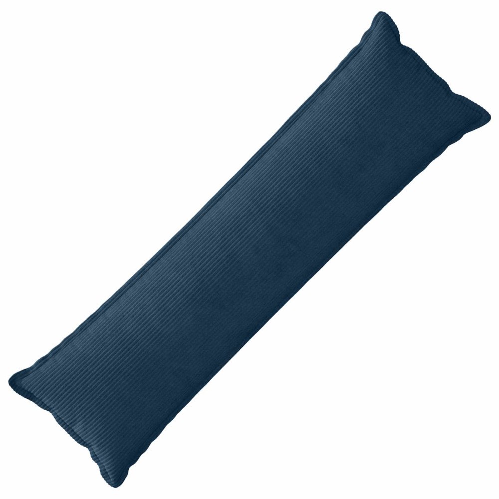 vidaXL Kuddöverdrag HOUTEN Mörkblå 40 x 145 cm manchester