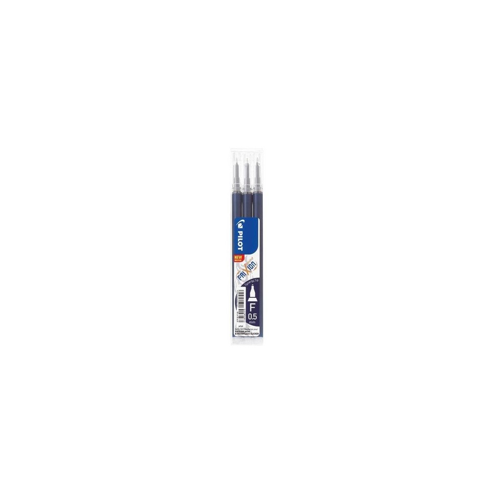 Pilot Pen Refill, Pilot Frixion Point Clicker 0,5 mm svart