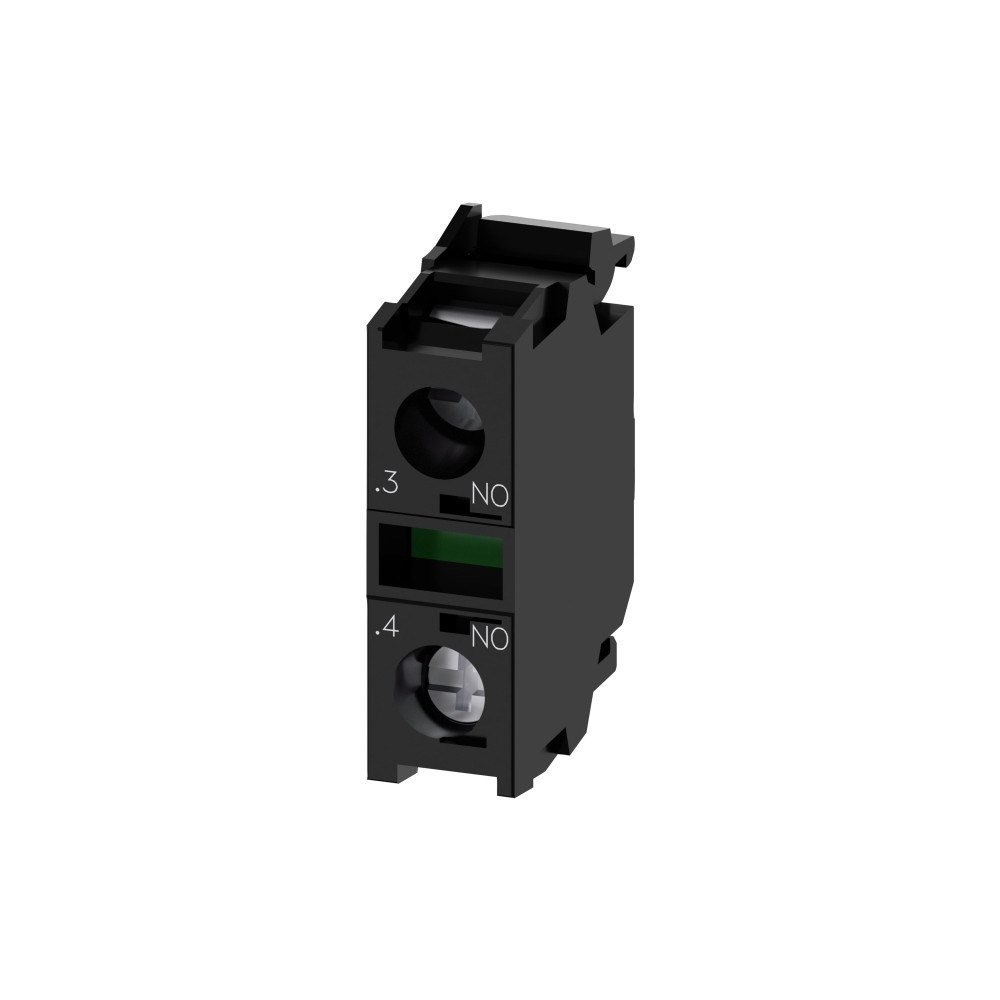 Siemens Kontaktmodul Med 1 kontaktelement, 1NO, Skruvterminal, 3SU14...