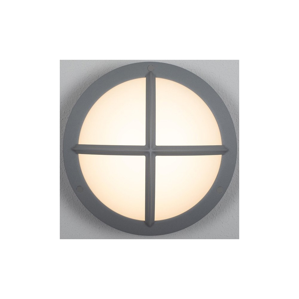 Solar Plus Moon Public Cross I väggarmatur för utomhusbruk IK10 Grå 112...