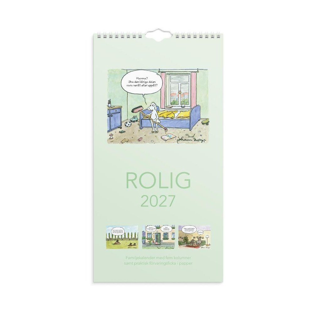 Burde Familjekalender Rolig 2027