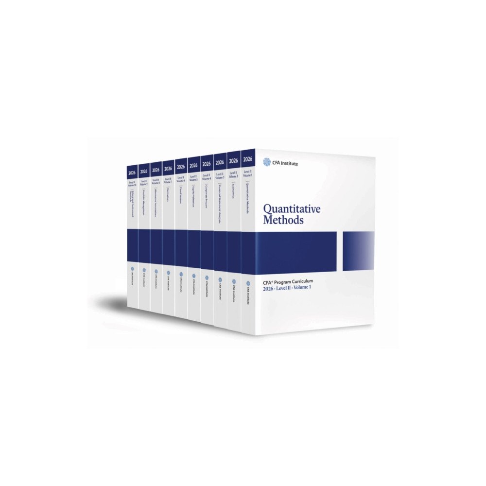 John Wiley & Sons Inc 2026 CFA Program Curriculum Level II Box Set (häftad, eng)