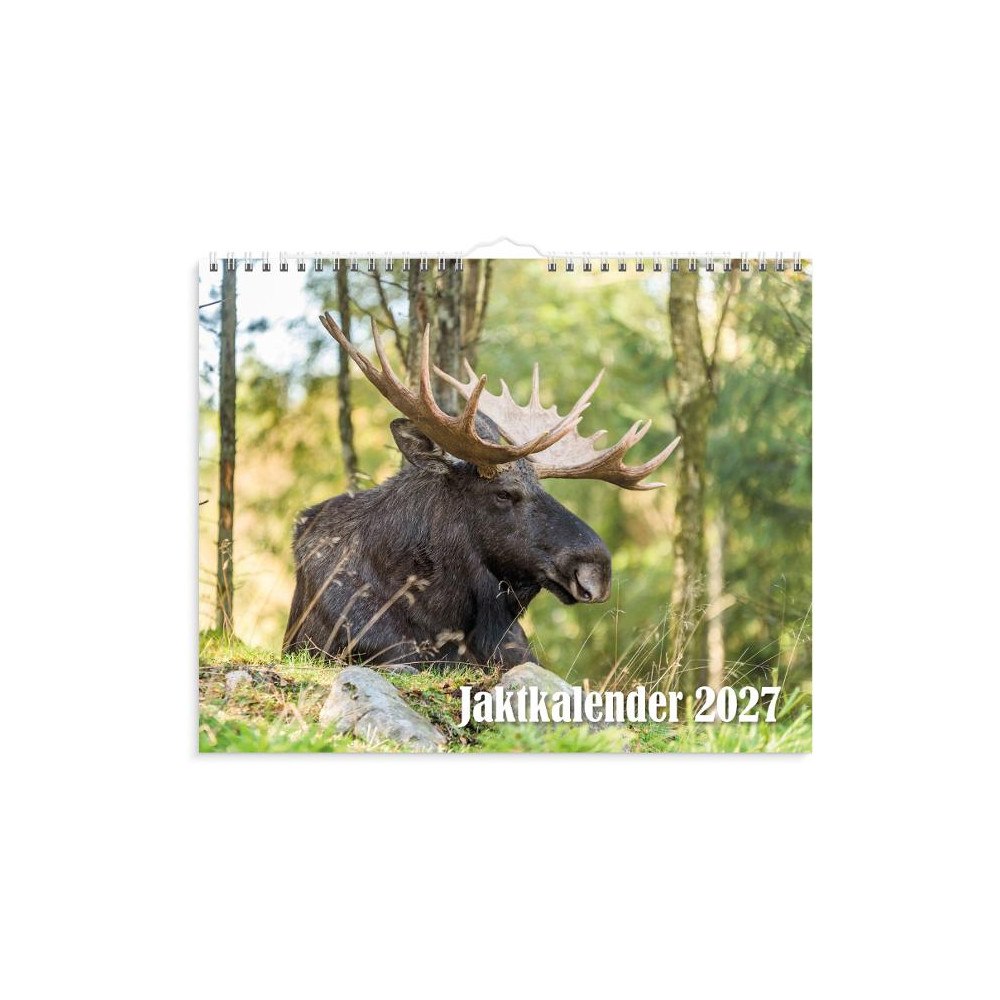 Burde Väggkalender Jaktkalender 2027