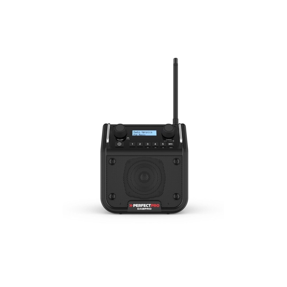 PerfectPro Perfectpro DABPRO, Bärbar, Digital, DAB+, FM, 4 W, 1-vägs, 7...