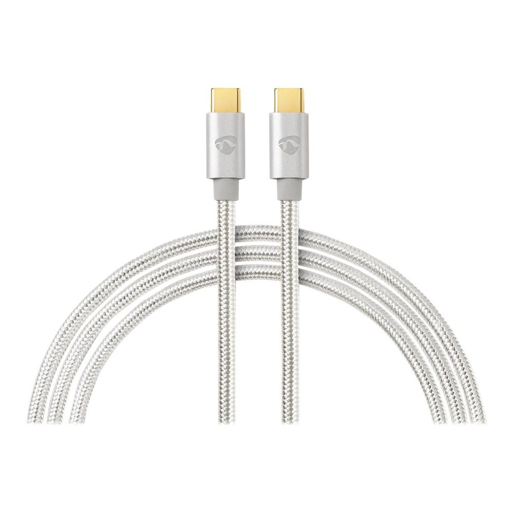 NEDIS Nedis Charge & AV Support Cable - USB typ C-kabel - USB-C till USB-C - 2 m