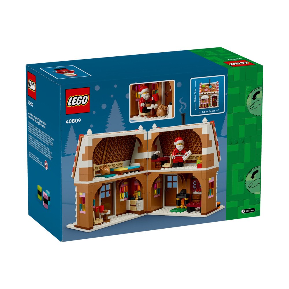 LEGO LEGO 40809 - Festlig pepparkakshus - byggsats