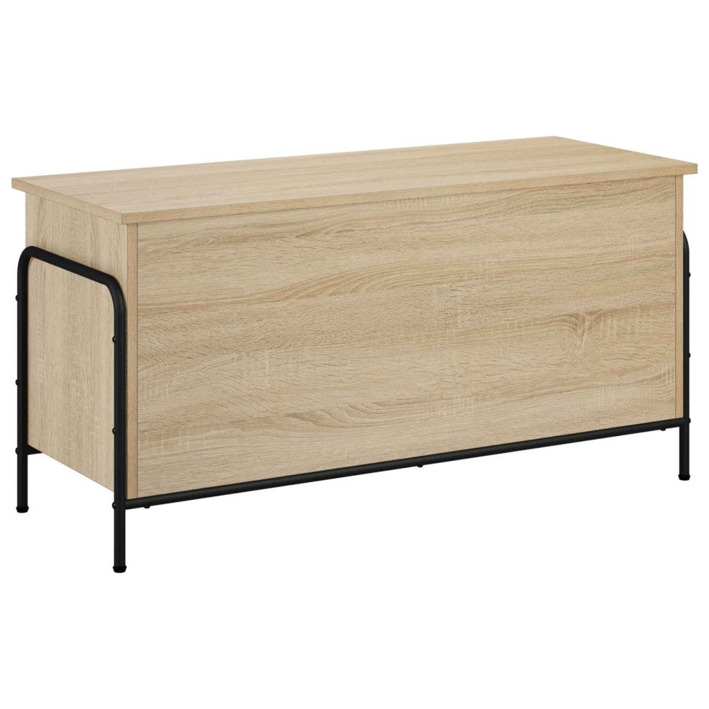 vidaXL Förvaringslåda Sonoma-ek 80 x 40 x 49,5 cm Konstruerat trä