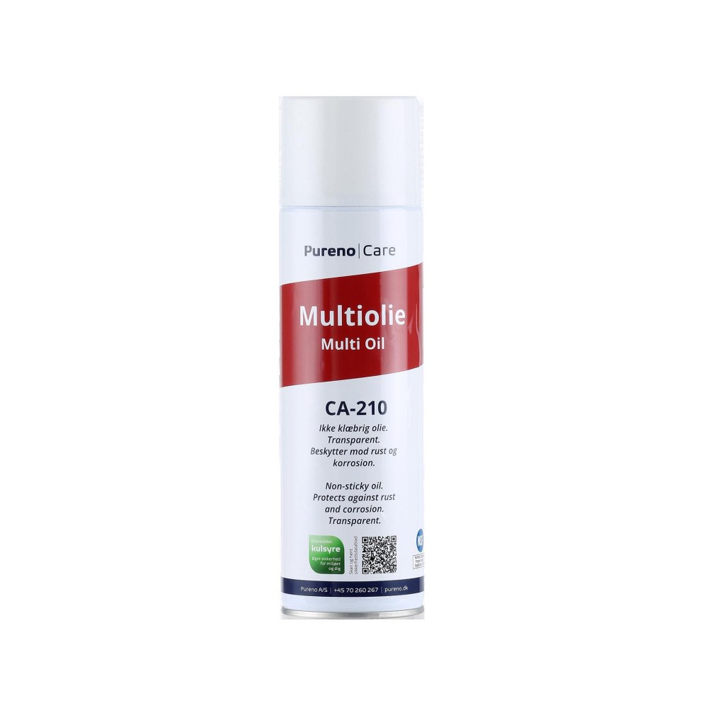Solar Plus Multi-oil NSF 500 ml spray. Kolsyra-drivmedel. Syrefri olja....