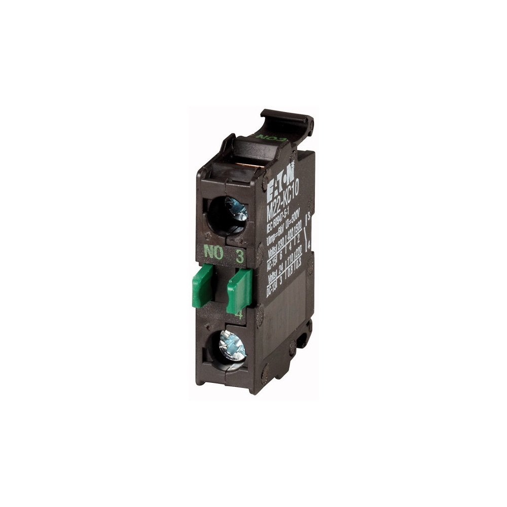 Eaton Eaton kontaktdel 1 slutande (NO) tryckknapp 500 V/AC M22-KC1...