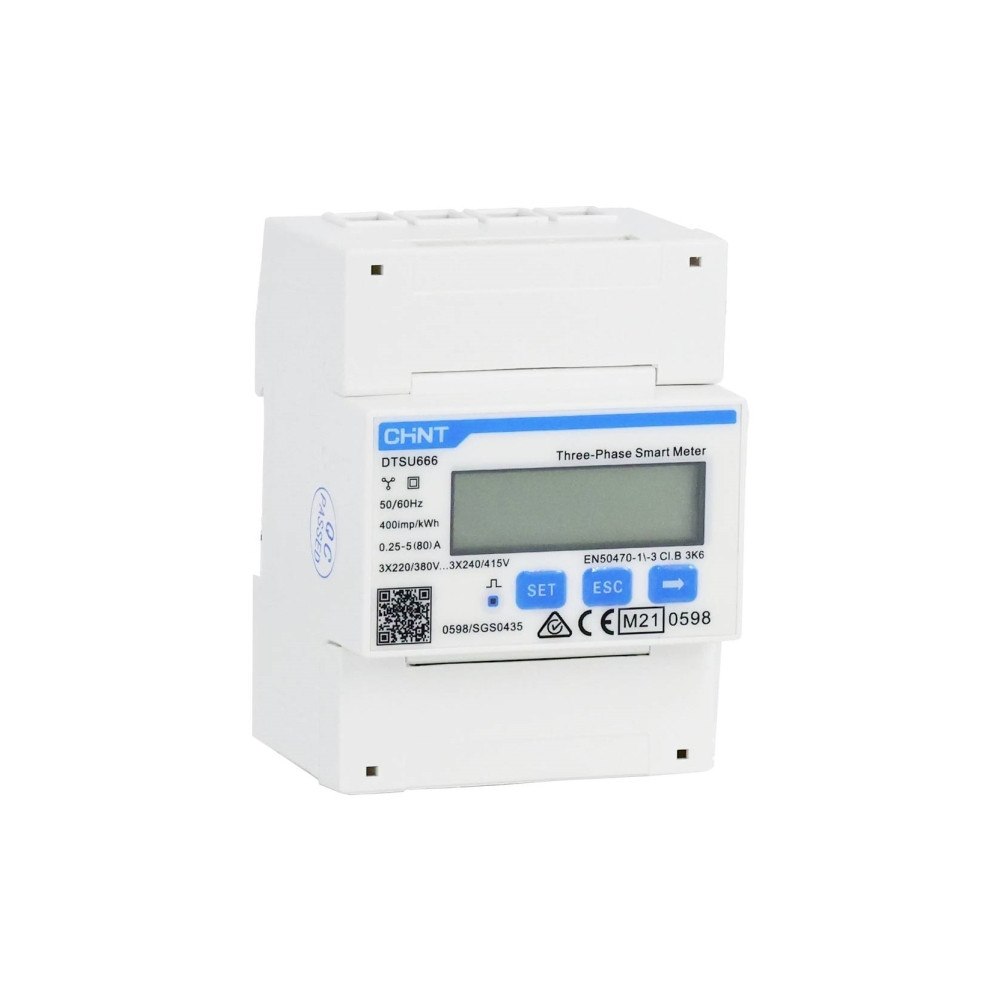 Chint Chint G DTSU666 3×230/400 V 5(80) A RS485 4PMID 313280 Digit...