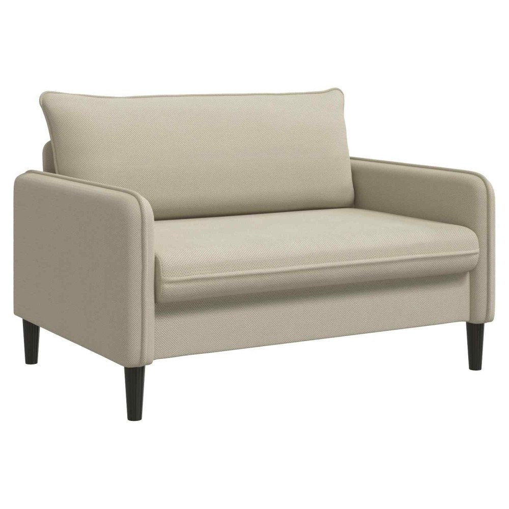 vidaXL XXL Fåtölj Beige Sammet