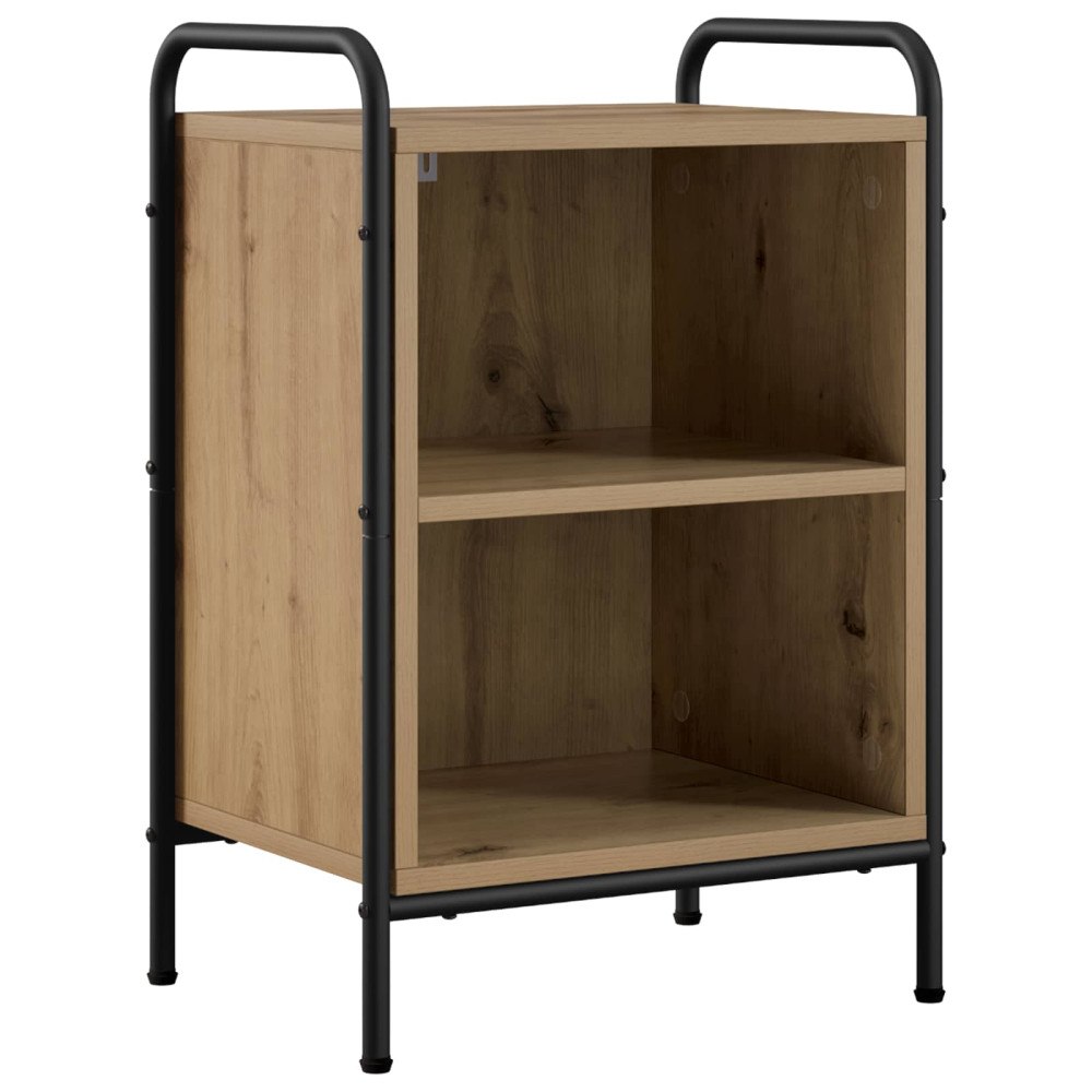 vidaXL Nattduksbord Artisan-ek 40 x 30 x 60 cm Konstruerat trä