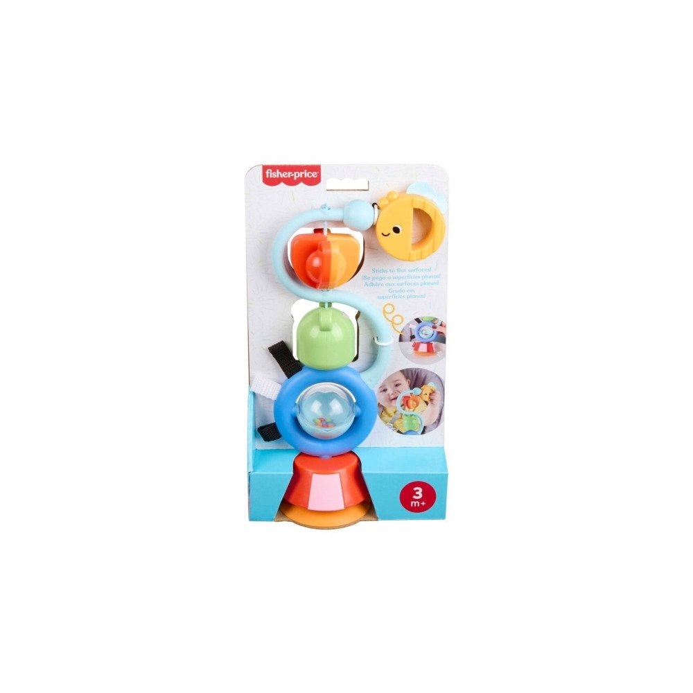Fisher-Price Fisher-Price -leksak med sensoriska ljud för barnstol, brick...