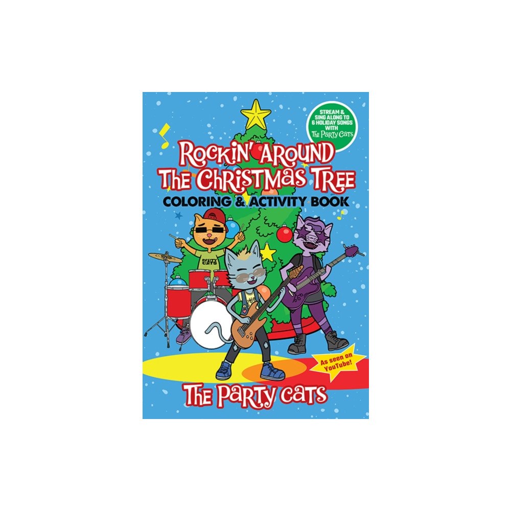 Dover publications inc. The Party Cats Rockin' Around the Christmas Tree Coloring & Activity Book (häftad, eng)