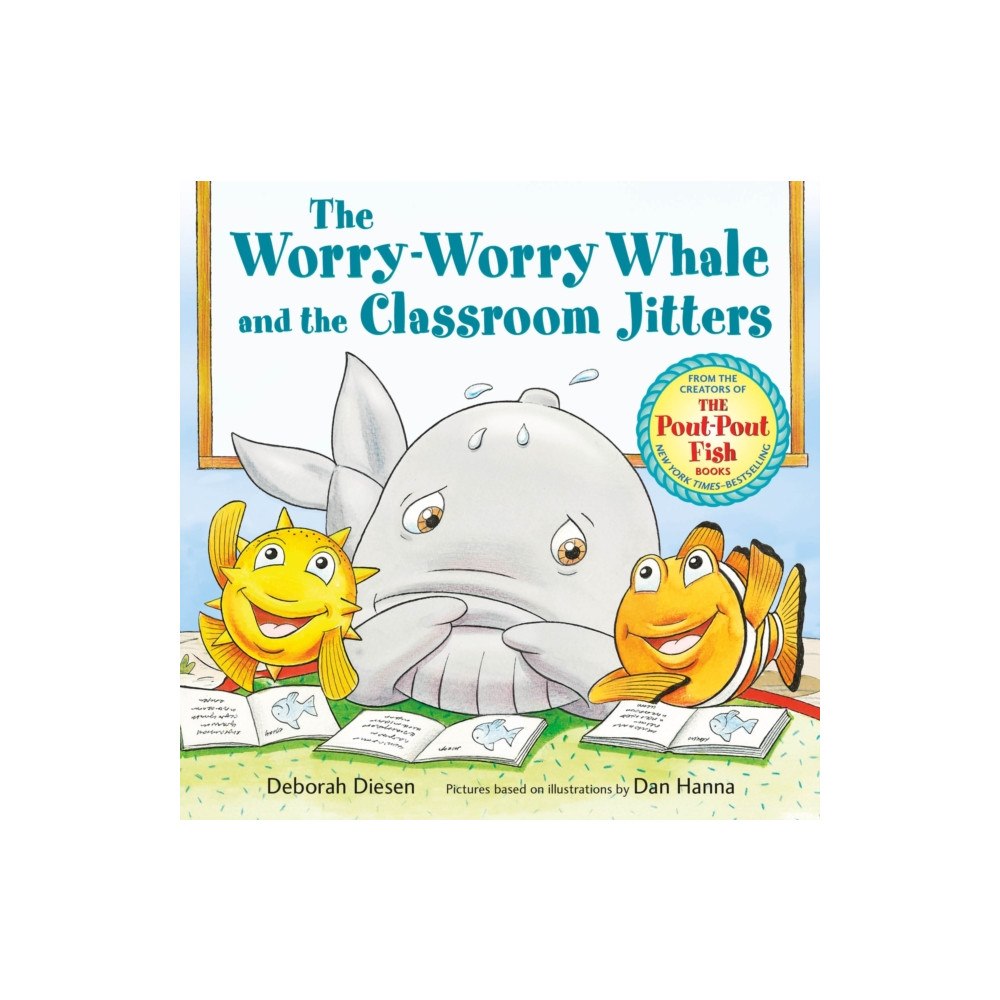 Farrar, Straus & Giroux Inc The Worry-Worry Whale and the Classroom Jitters (bok, board book, eng)