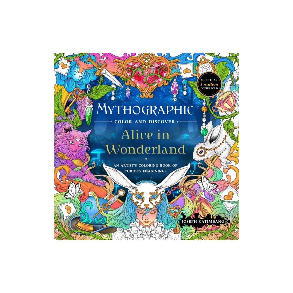 St Martin's Press Mythographic Color and Discover: Alice in Wonderland (häftad, eng)