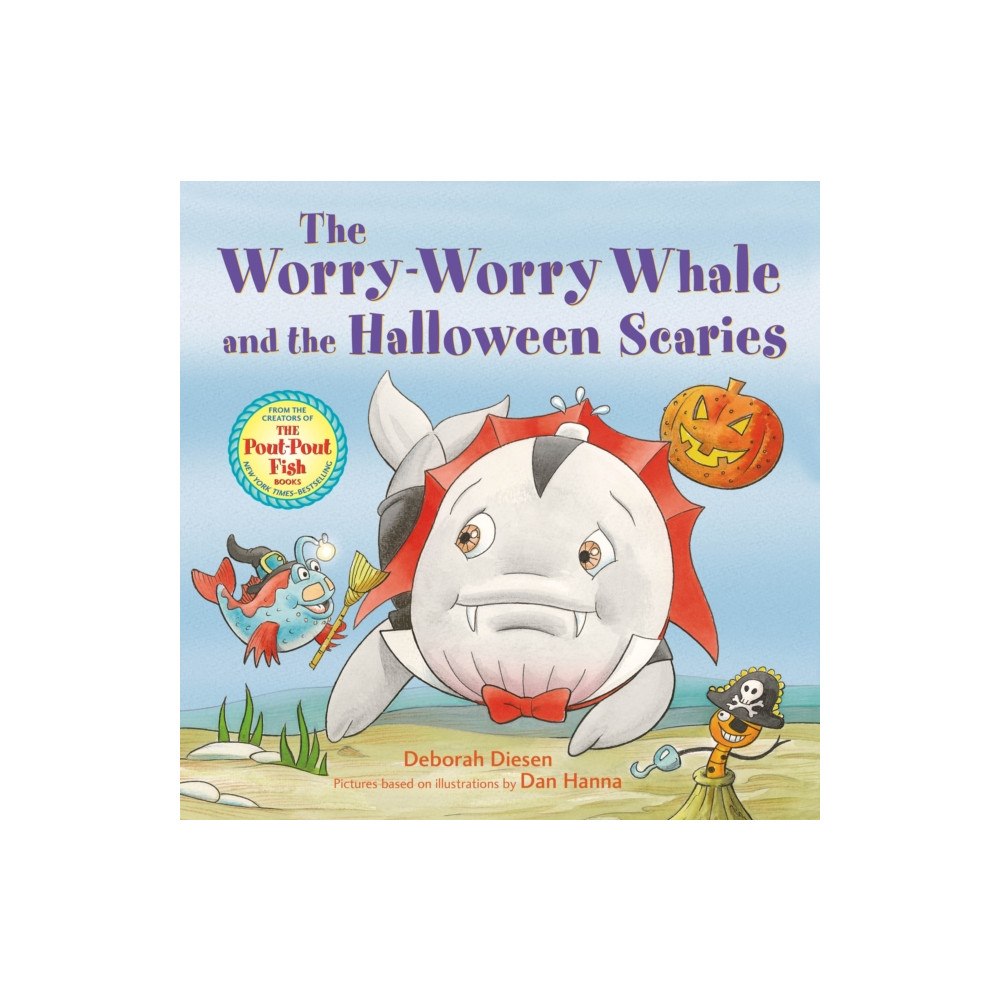 Farrar, Straus & Giroux Inc The Worry-Worry Whale and the Halloween Scaries (inbunden, eng)
