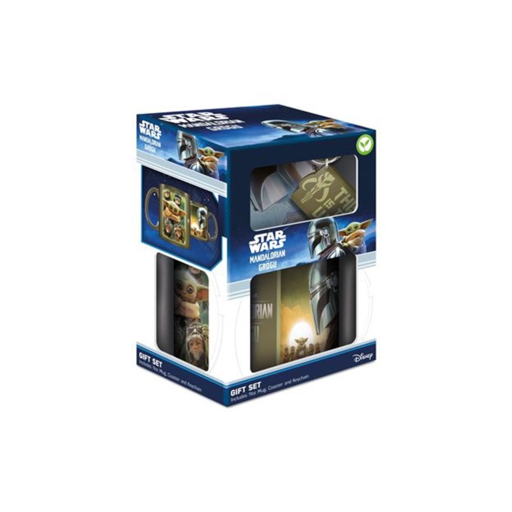 Pyramid International The Mandalorian And Grogu (Bounty Hunters) Gift Set (Mug, Coaster, Keychain)