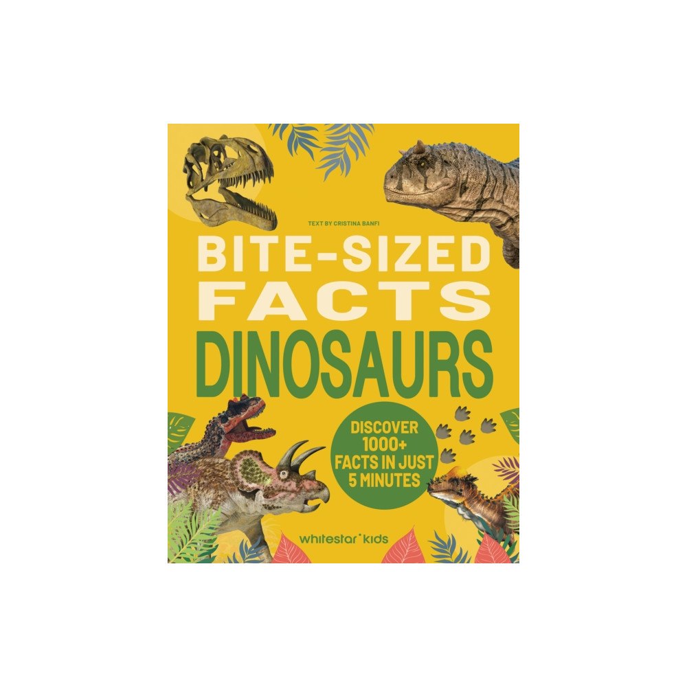 White Star Bite-Sized Facts: Dinosaurs (inbunden, eng)