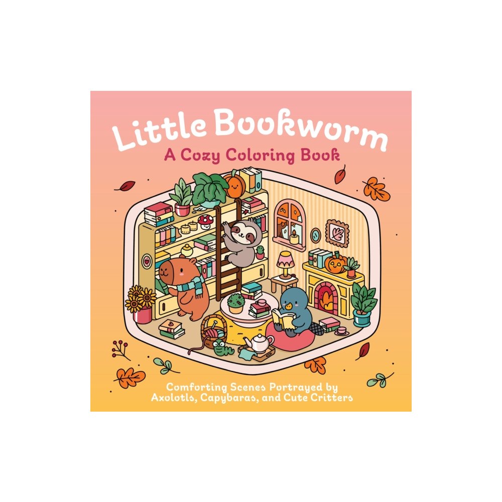 Insight Editions Little Bookworm: A Cozy Coloring Book (häftad, eng)