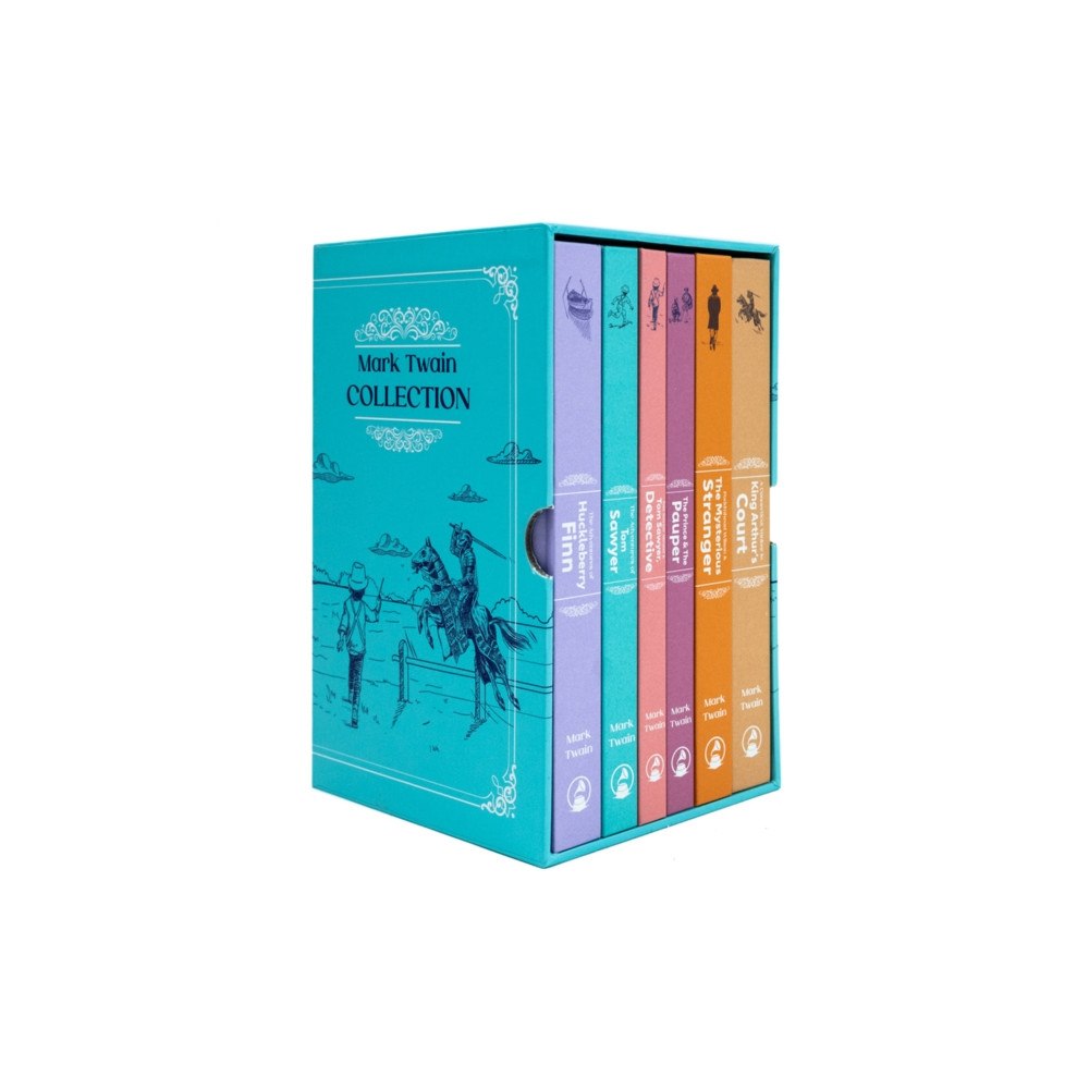 Classic Edition Mark Twain Collection; 6-Book Set (inbunden, eng)