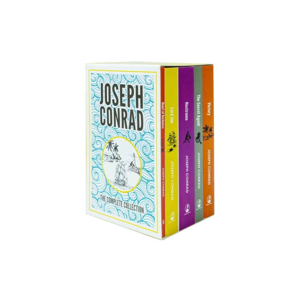 Classic Edition Joseph Conrad: The Complete Collection  5 Book Classic Literature Box Set (häftad, eng)