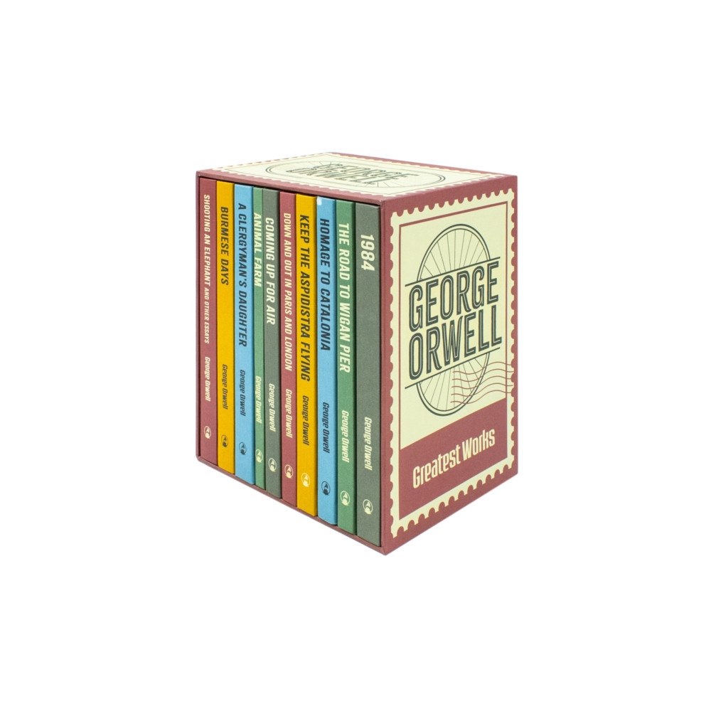 Classic Edition George Orwell 10 Books Collection (inbunden, eng)