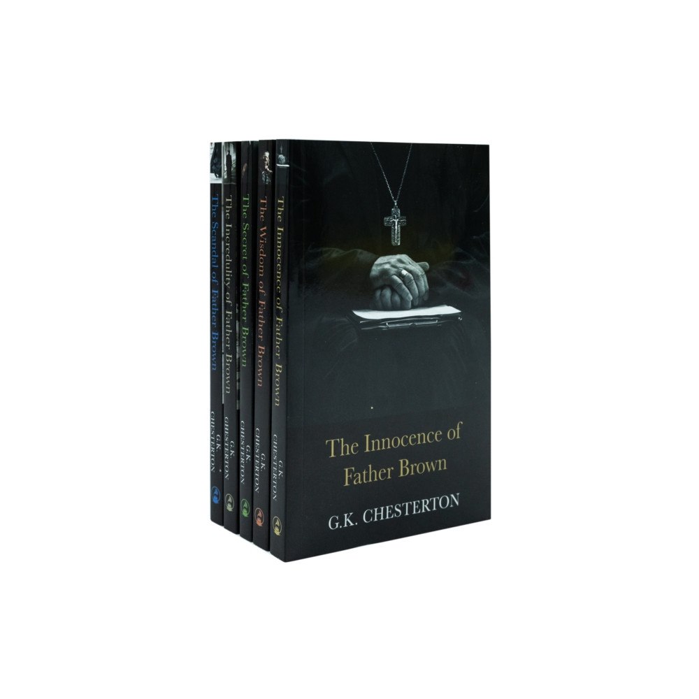 Classic Edition Father Brown Mysteries 5 Book Box Set by G.K. Chesterton (häftad, eng)