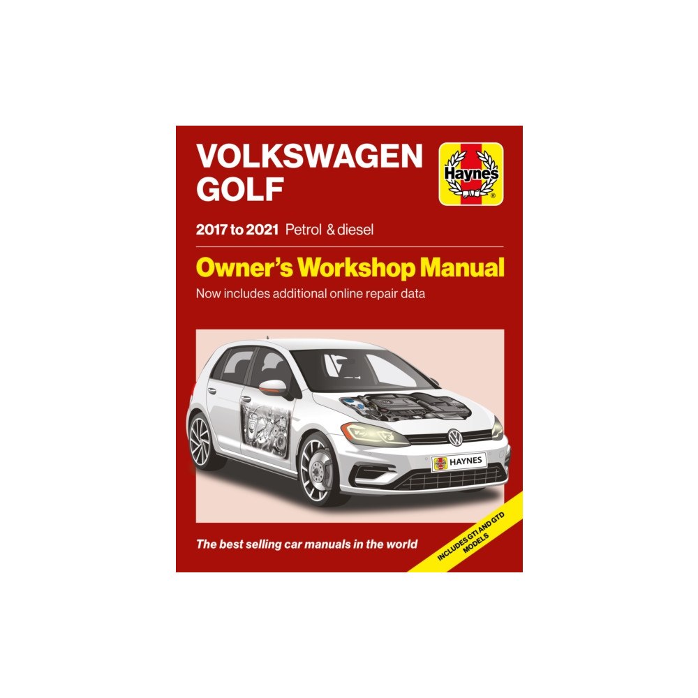 Haynes Publishing Group Volkswagen Golf 2017 to 2021 Petrol & Diesel (häftad, eng)