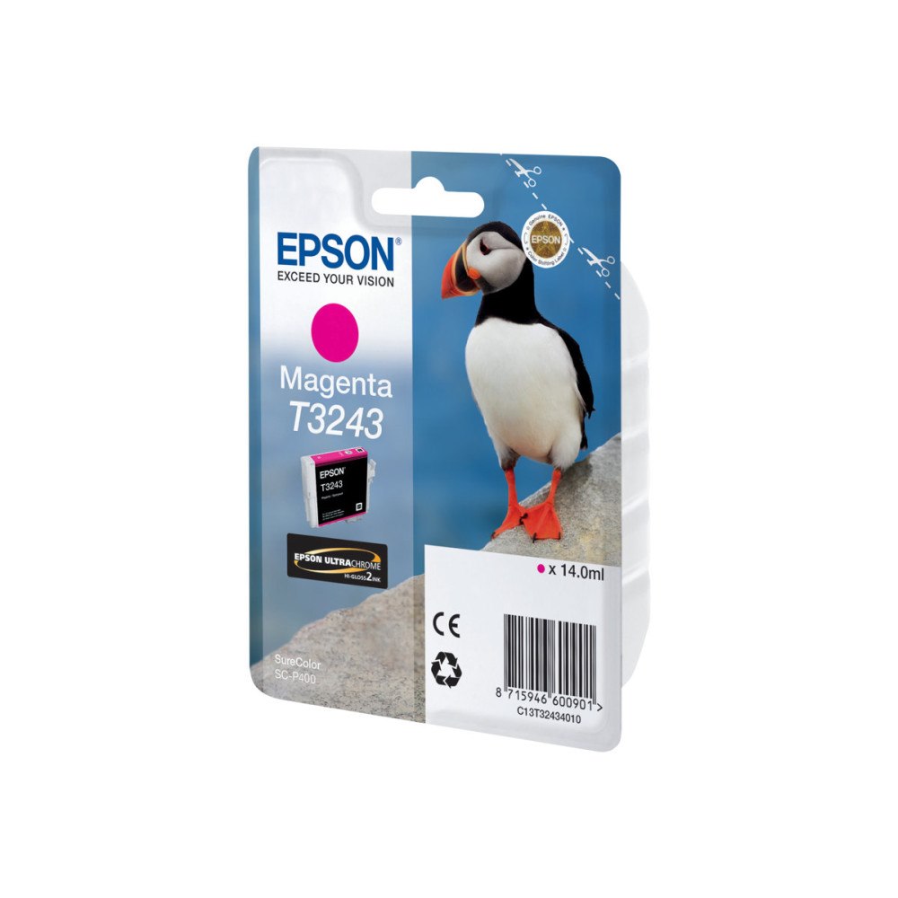 EPSON Epson T3243 - magenta - original - bläckpatron