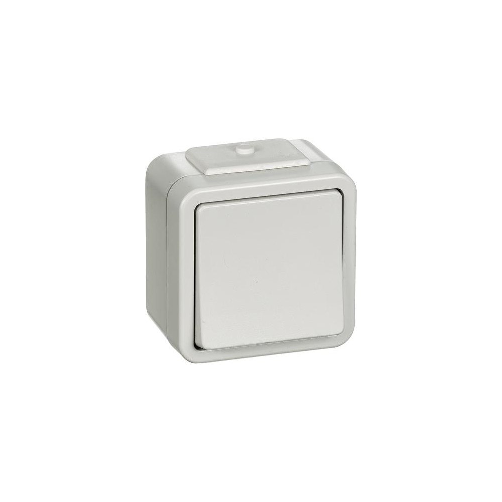 SCHNEIDER ELECTRIC LAURITZ KNUDSEN Opus® 73 insatt brytare krönt med en slinga...