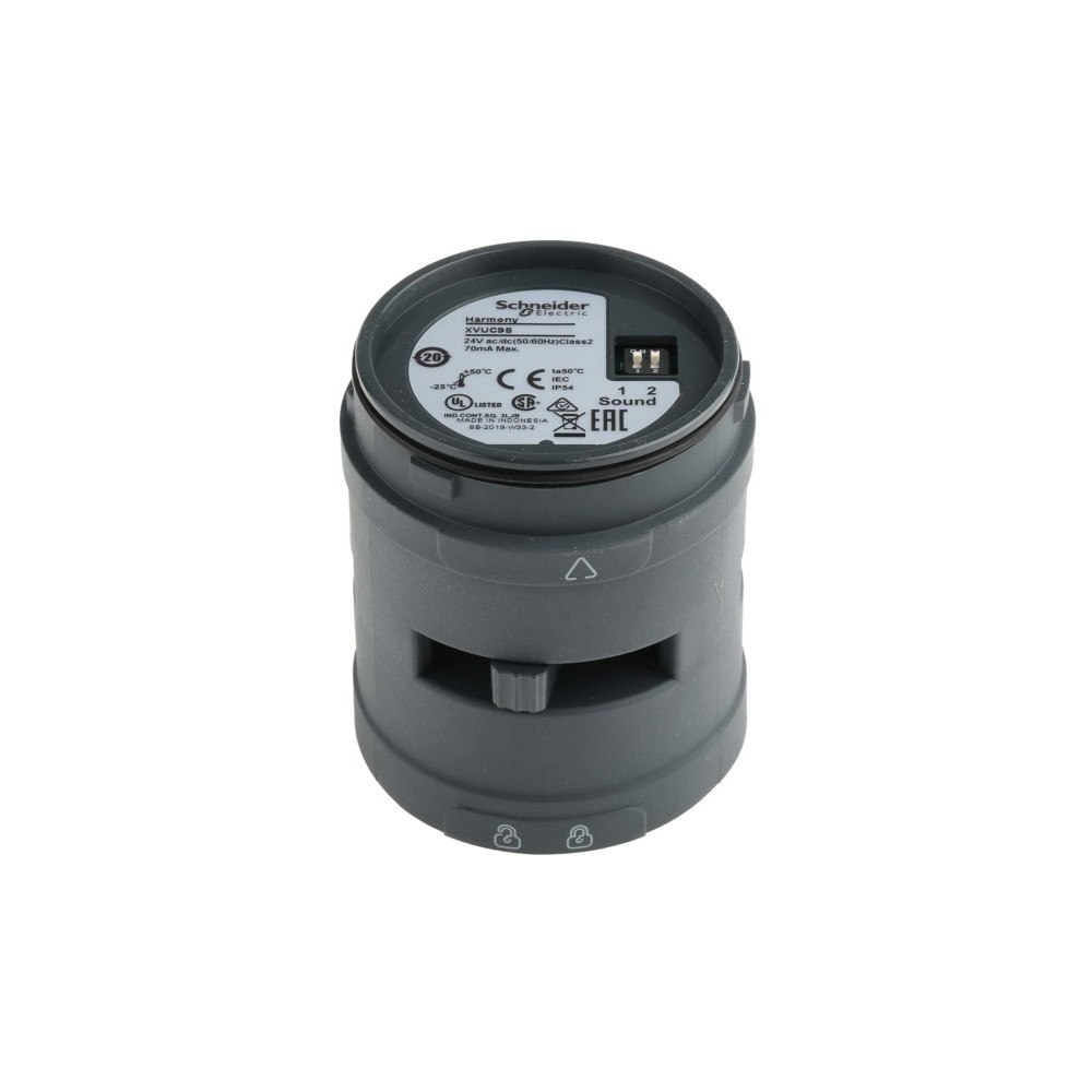 SCHNEIDER ELECTRIC Schneider Electric XVUC9S, Summerenhet, Svart, IP54, ?DC, 6...