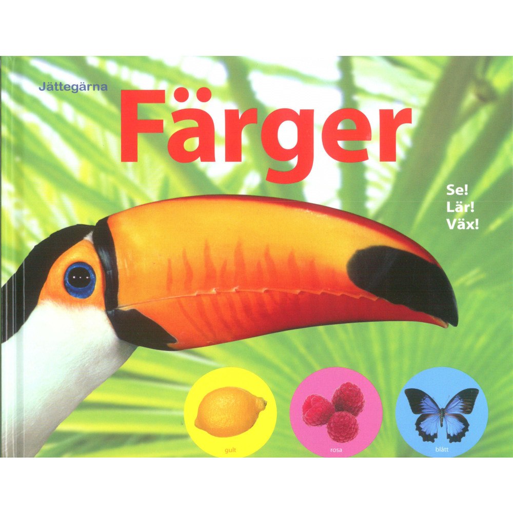 Globe förlaget Jättegärna : Färger (inbunden)