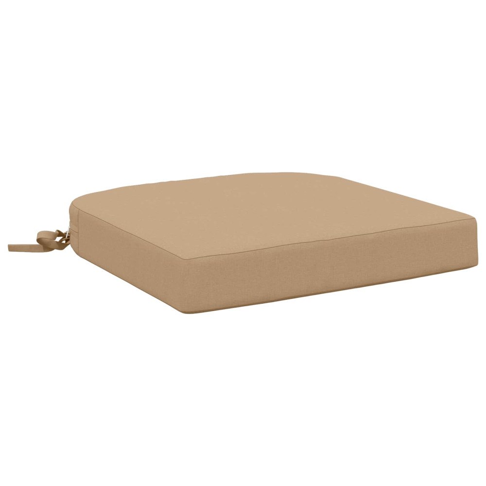 vidaXL 1-delad Sittkudde SOEST 100% Polyester Sand 40 x 40 x 7 cm