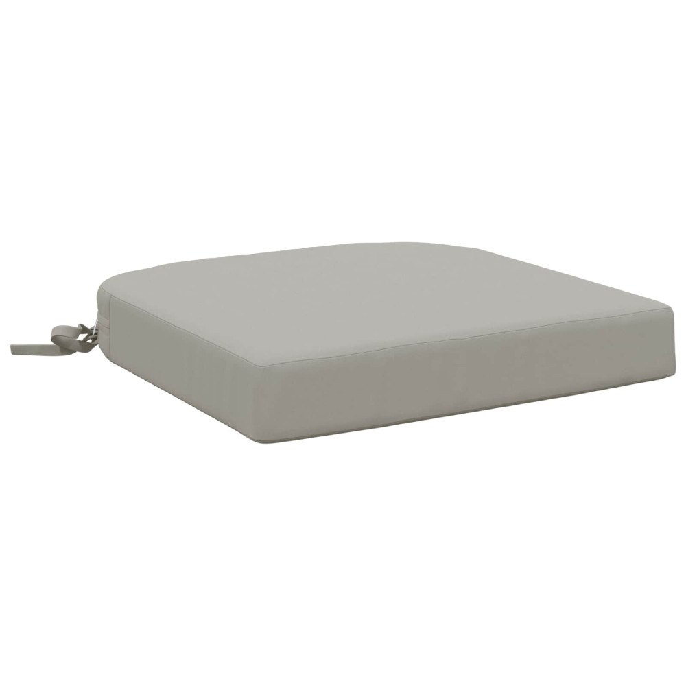 vidaXL 1-delad Sittkudde SOEST 100% Polyester Grå 45 x 45 x 7 cm
