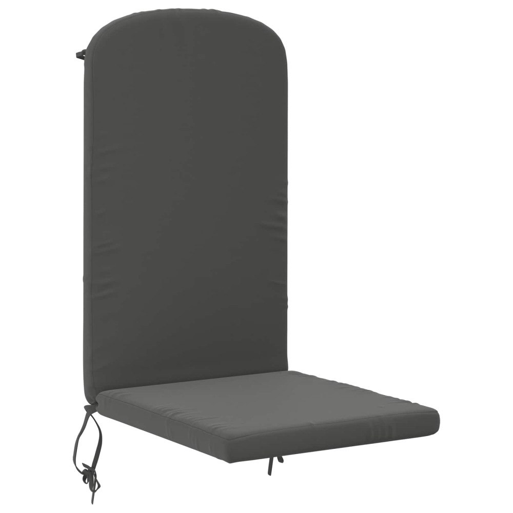 vidaXL Solsängkudde GEMERT 100% Polyester Antracit 47 x 131 x 5 cm
