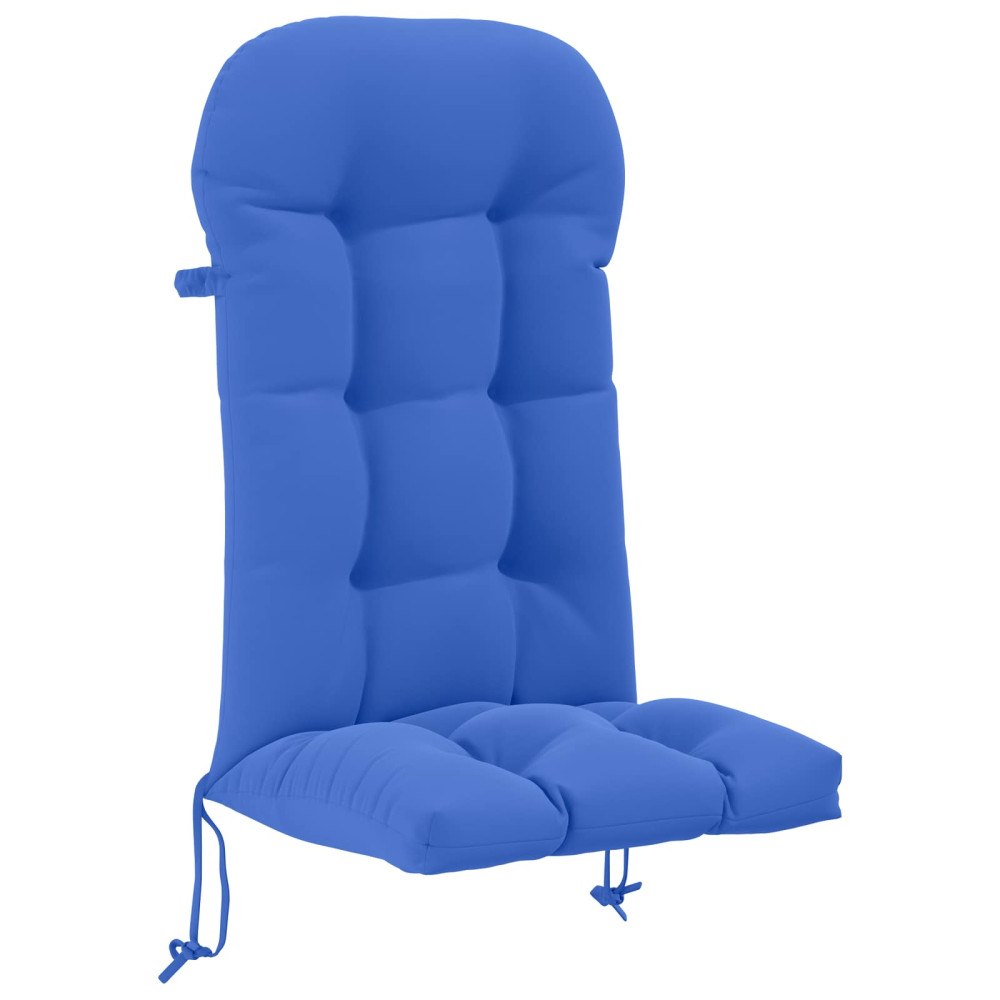 vidaXL Solsängkudde PUTTEN 100% Polyester Kungsblå 48 x 112 x 10 cm