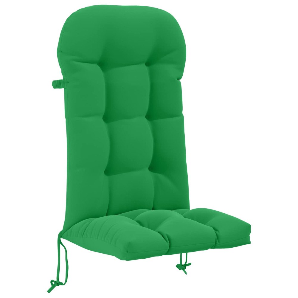 vidaXL Solsängkudde PUTTEN 100% Polyester Grön 48 x 112 x 10 cm
